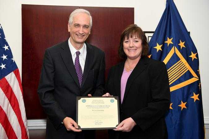Ms. Lisa Laurendine from the Missile Defense Agency (MDA) recognized with STEM Award